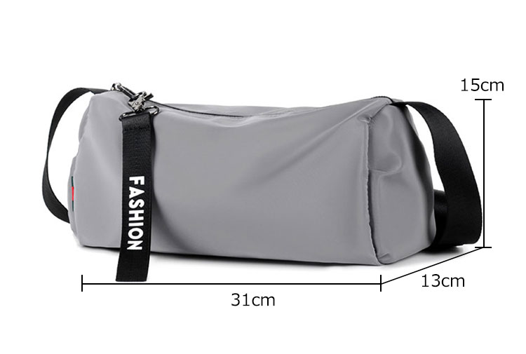 Whatna 3wayミニショルダーバッグ メンズ レディース ボディーバッグ 胸バッグ ショルダーミニポーチ ナイロン 4