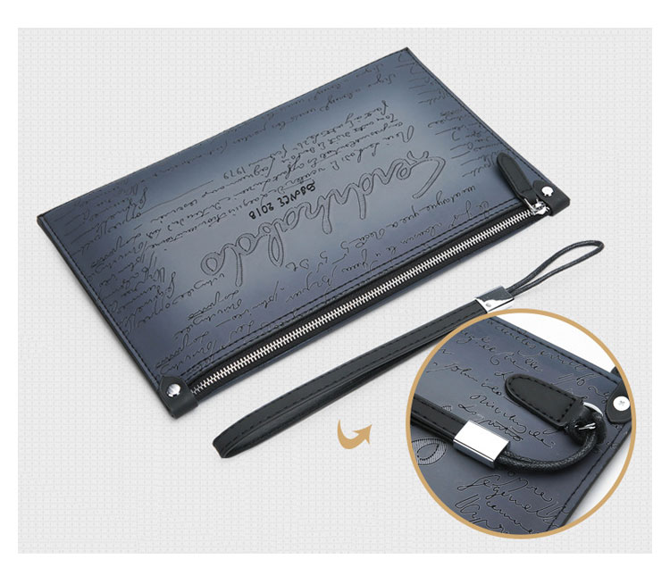 Whatna 革 セカンドバッグ メンズ クラッチ バッグ 小銭入 ビジネス カジュアル フォーマル 冠婚葬祭 結婚式 紳士用 201816 7