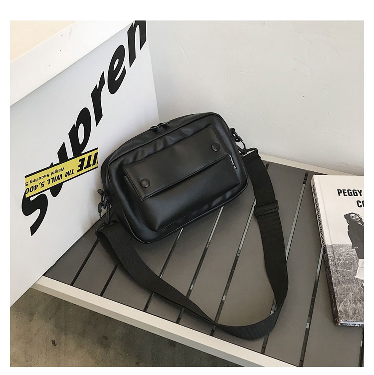 Whatna ミニショルダーバッグ メンズ レディース ボディーバッグ ショルダーミニポーチ ナイロン 小さめメッセンジャーバッグ 斜め掛け 2