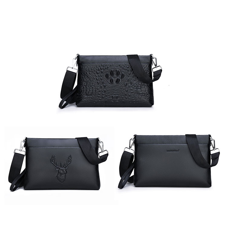 Whatna 2way 牛革 セカンド バッグ メンズ クラッチ バッグ 小さい ショルダーベルト付属 カード6枚収納 クラッチ ショルダー 結婚式 バッグ ビジネス フォーマル 冠婚葬祭 バッグ紳士用-1