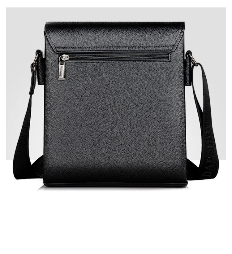 Whatna 革 フラップ ショルダーバッグ メンズ  3室仕切 盗難防止 ipad 10.5 収納可 縦型  ビジネスかばん斜めがけ メッセンジャーバッグ 通勤バッグ  紳士用 男性用 hs-1602-4