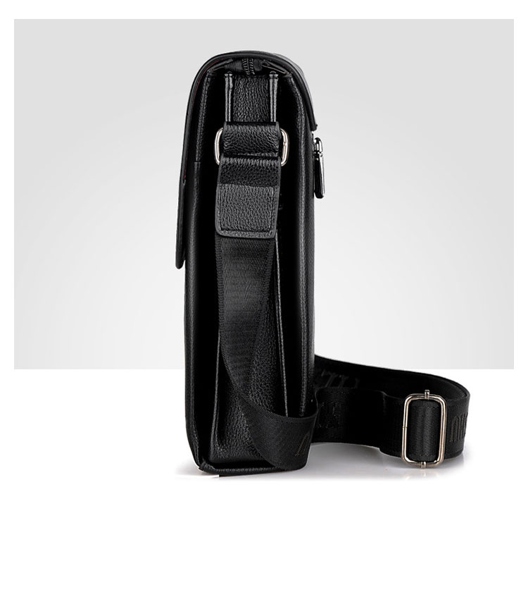 Whatna 革 フラップ ショルダーバッグ メンズ  3室仕切 盗難防止 ipad 10.5 収納可 縦型  ビジネスかばん斜めがけ メッセンジャーバッグ 通勤バッグ  紳士用 男性用 hs-1602-3