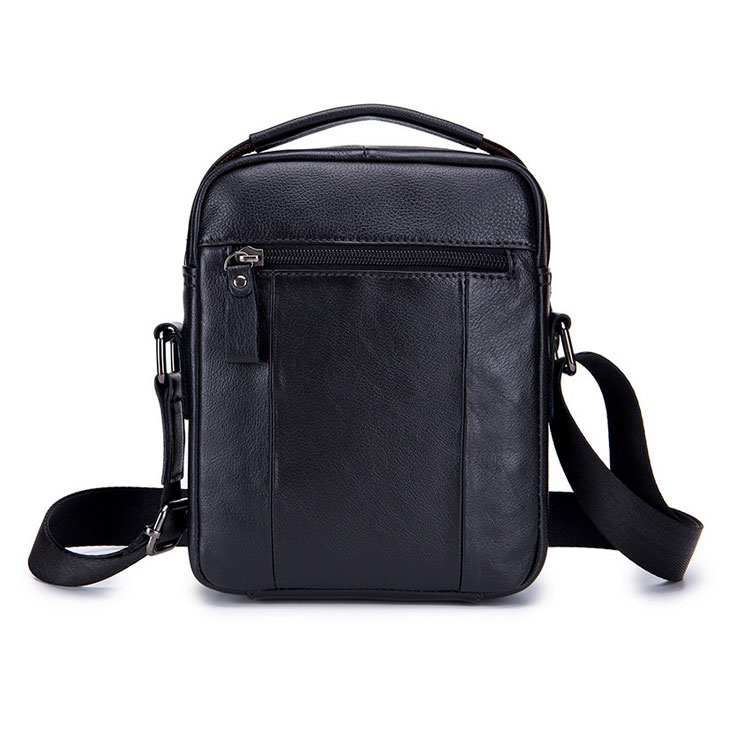 Whatna 牛革 ショルダーバッグ メンズ 2way 斜め掛け 手提げバッグ  5枚カード収納  小さめ メッセンジャーバッグ   肩掛けバッグ 自転車かばん プレゼント男性   hs-1606-3