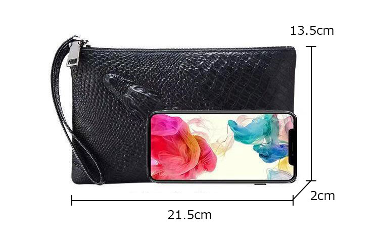 Whatna 2way 牛革 ミニセカンドバッグ メンズ バッグ 6枚カード収納 小さめ クラッチバッグ 本 革 レザー 結婚式 バッグ フォーマル ビジネス 冠婚葬祭 バッグ 男性用 紳士用-5