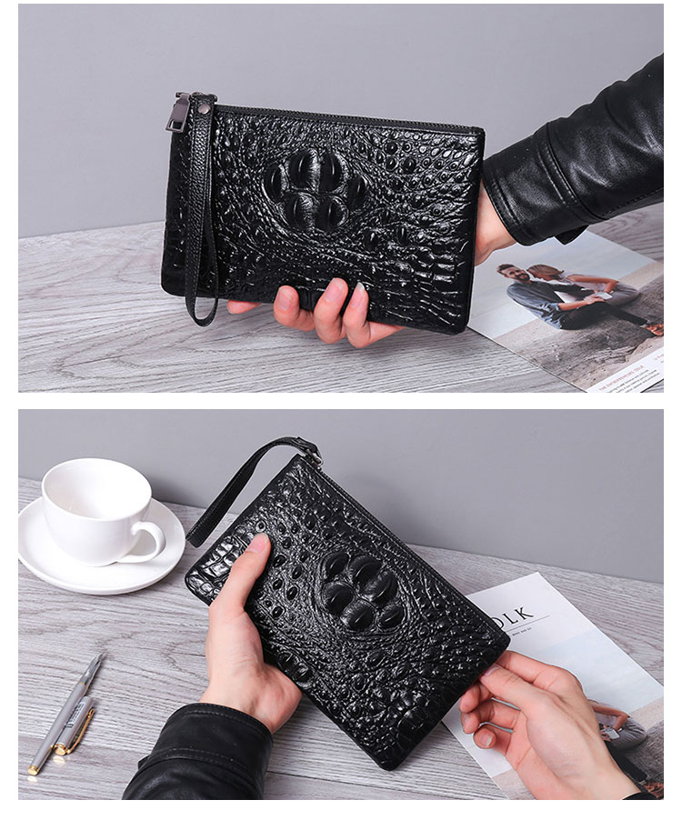 Whatna 2way 牛革 ミニセカンドバッグ メンズ バッグ 6枚カード収納 小さめ クラッチバッグ 本 革 レザー 結婚式 バッグ フォーマル ビジネス 冠婚葬祭 バッグ 男性用 紳士用-10