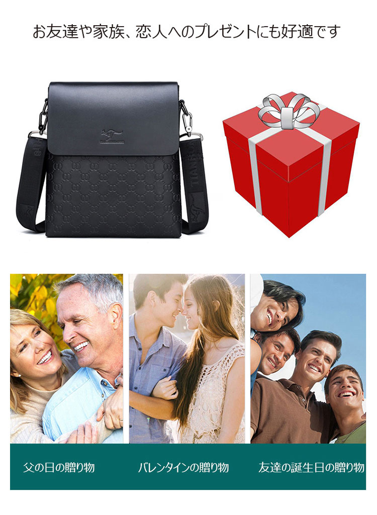 Whatna 革 フラップ ショルダーバッグ メンズ 3室仕切 盗難防止 ipad 10.5 収納可 縦型 メンズ ビジネスかばん斜めがけ 小さめメッセンジャーバッグ 斜め掛け通学通勤バッグ 肩掛けバッグ 紳士用 男性用（920）-11