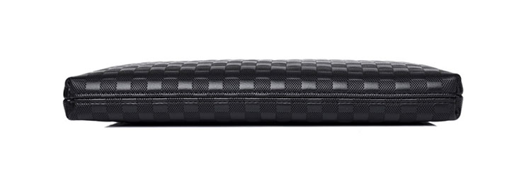 Whatna 2way 革 セカンドバッグ メンズ クラッチ バッグA4 10.5インチのipadpro収納可 6枚カード収納 小銭入 カジュアル フォーマル 冠婚葬祭 結婚式 バッグ紳士用 男性用 黑-6