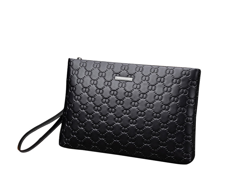 Whatna 2way 革 セカンドバッグ メンズ クラッチ バッグA4 10.5インチのipadpro収納可 6枚カード収納 小銭入 カジュアル フォーマル 冠婚葬祭 結婚式 バッグ紳士用 男性用 黑-1