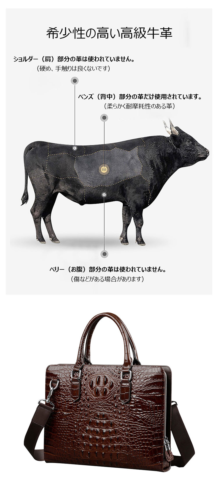 メンズ ビジネスバッグ-7