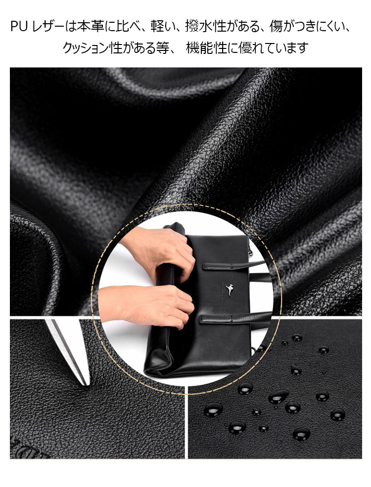 Whatna 2way ショルダーバッグ メンズ 本革 斜め掛け 手提げ バッグ 縦型 ビジネスバッグ A4 14センチPC収納可 ブリーフケース 通学 通勤鞄 軽量 実用 自転車かばん プレゼント男性 黒 ブラウン（3305）-7