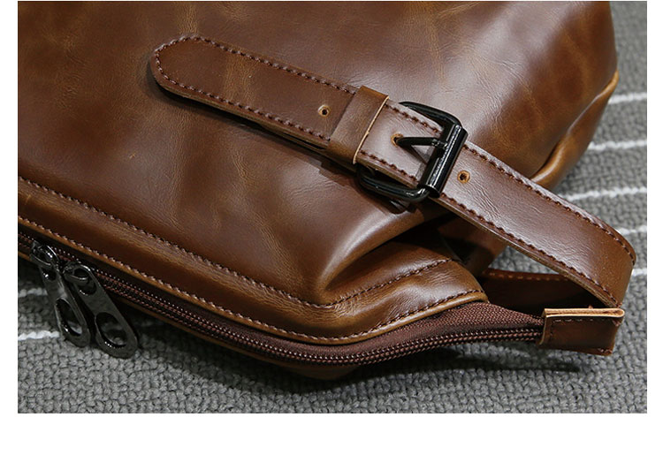 Whatna 2way 革 セカンドバッグ メンズ クラッチ バッグ 小きめ ダブルファスナー せかんどばっく葬式 バッグ 結婚式 バッグ フォーマル ビジネス 冠婚葬祭 バッグ 男性用 紳士用 ブラウン (hs-1649)-10