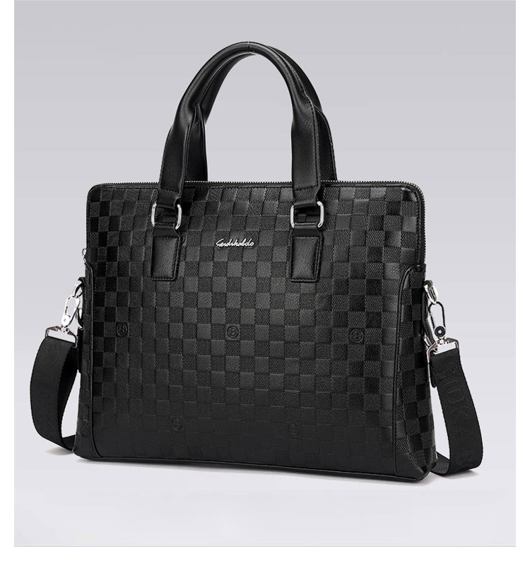 Whatna 牛革 ビジネス バッグメンズ 2way ショルダー 手提げ 本革  ブリーフケース 14インチPC対応 旅行 出張 通勤 通学 就活 面接 バッグ かばん 男性用 3314-2