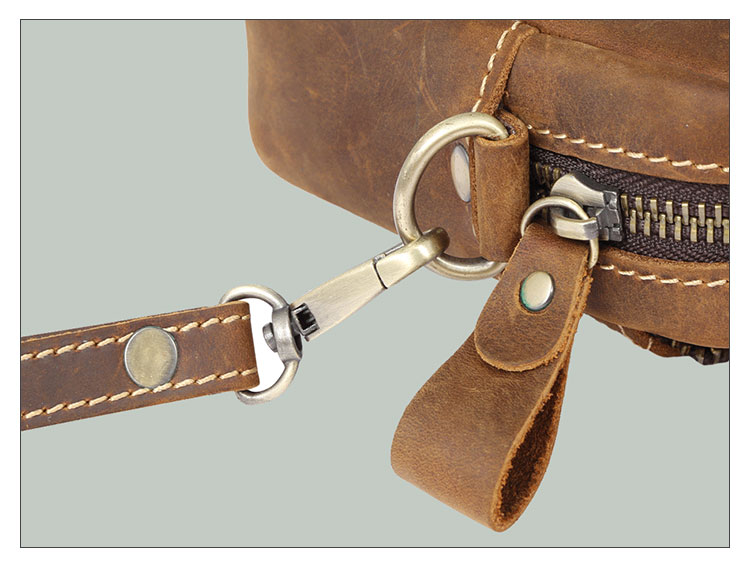 Whatna 2way 天然 牛革 ミニセカンドバッグ メンズ クラッチ バッグ 小きめ 本革 防水 耐磨耗 結婚式 披露宴 バッグ カジュアルフォーマル ビジネス 冠婚葬祭 バッグ 男性用 紳士用 ブラウン H200403-9