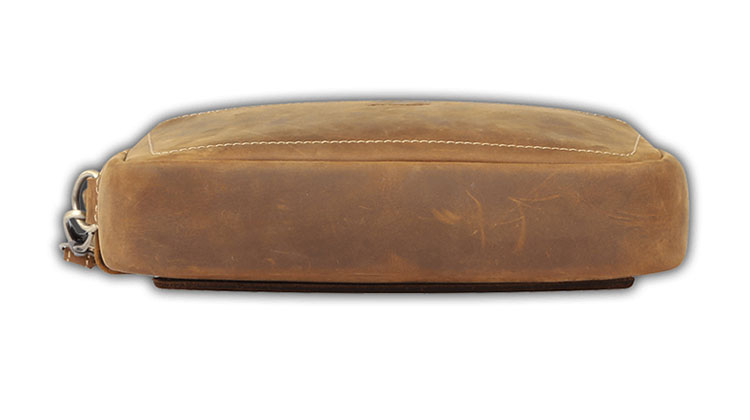 Whatna 2way 天然 牛革 ミニセカンドバッグ メンズ クラッチ バッグ 小きめ 本革 防水 耐磨耗 結婚式 披露宴 バッグ カジュアルフォーマル ビジネス 冠婚葬祭 バッグ 男性用 紳士用 ブラウン H200403-4