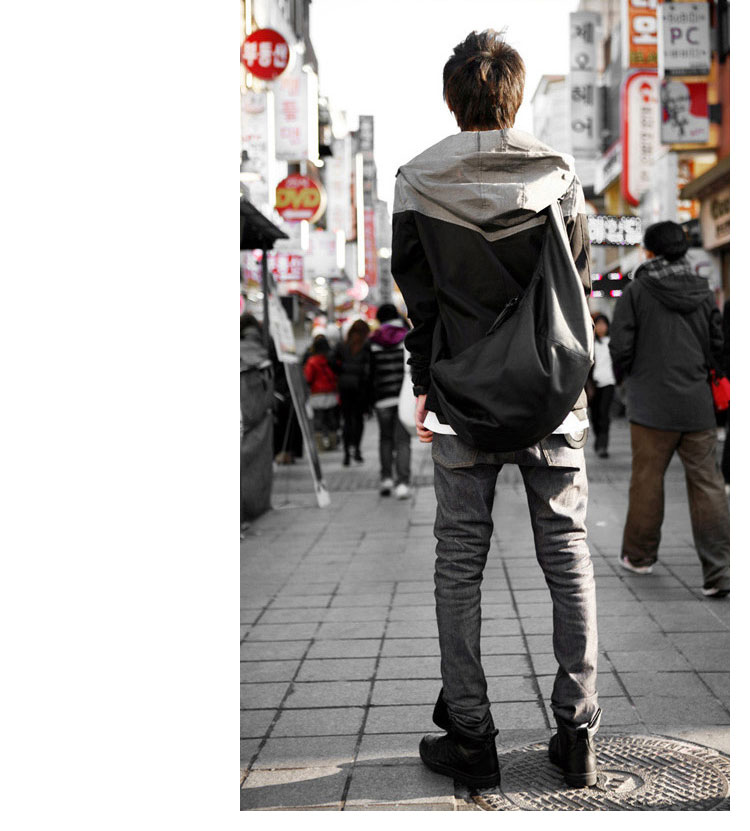 Whatna 革 ショルダーバッグ メンズ 2way 斜め掛け ボディーバッグ 胸バッグ 厚手 レザー 小さめ メッセンジャーバッグ 通学 通勤バッグ 軽量 実用 自転車かばん プレゼント男性 黒-10