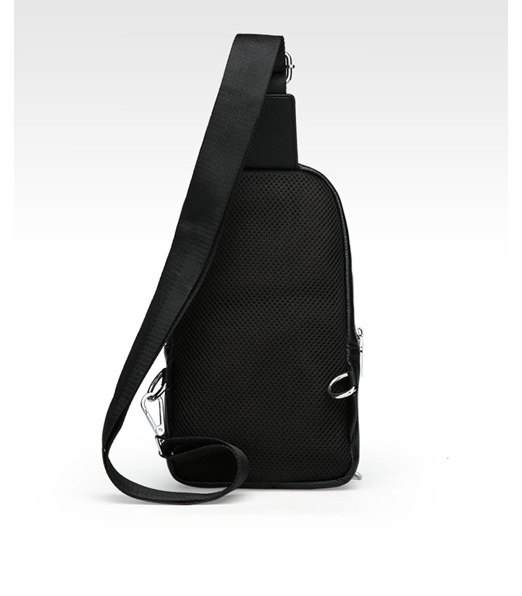 Whatna クロコダイル型押し 牛革 斜めがけ ボディバッグ ワンショルダー メンズ 左右付け替え可能  本 革 厚手  レザー66571-4