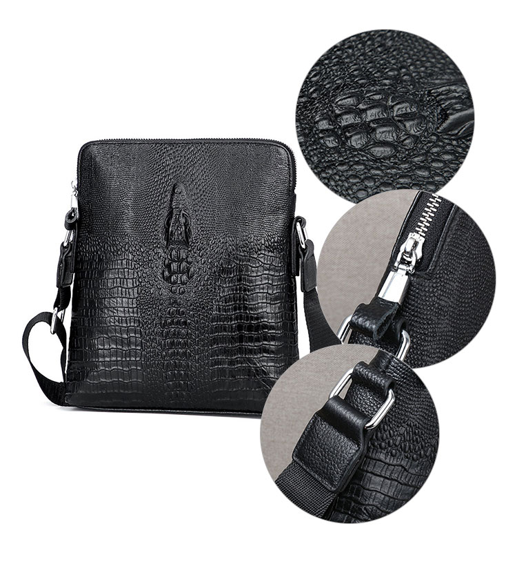 Whatna 天然 牛革  ショルダーバッグ メンズ ipad 10.5 収納可 縦型 メンズ ビジネスかばん斜めがけ 小さめメッセンジャーバッグ 斜め掛け通学通勤バッグ 肩掛けバッグ 紳士用 男性用630-1-8