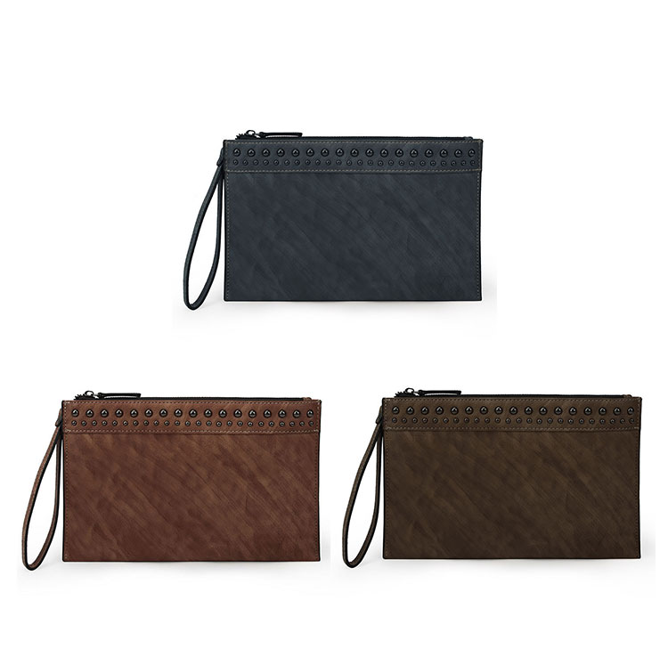 Whatna 2way 天然 牛革 セカンドバッグ メンズ クラッチ バッグ小きめ B5サイズ ipad9.7収納 本革 防水 耐磨耗 結婚式 披露宴 バッグ カジュアルフォーマル ビジネス 冠婚葬祭 バッグ 男性用 紳士用 ブラウン6086-1