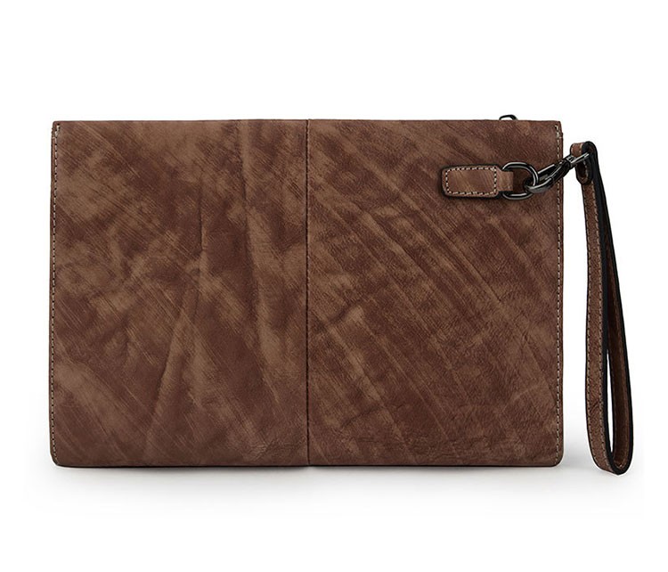 Whatna 2way 天然 牛革 セカンドバッグ メンズ クラッチ バッグ小きめ B5サイズ ipad9.7収納 本革 防水 耐磨耗 結婚式 披露宴 バッグ カジュアルフォーマル ビジネス 冠婚葬祭 バッグ 男性用 紳士用 ブラウン4438-4