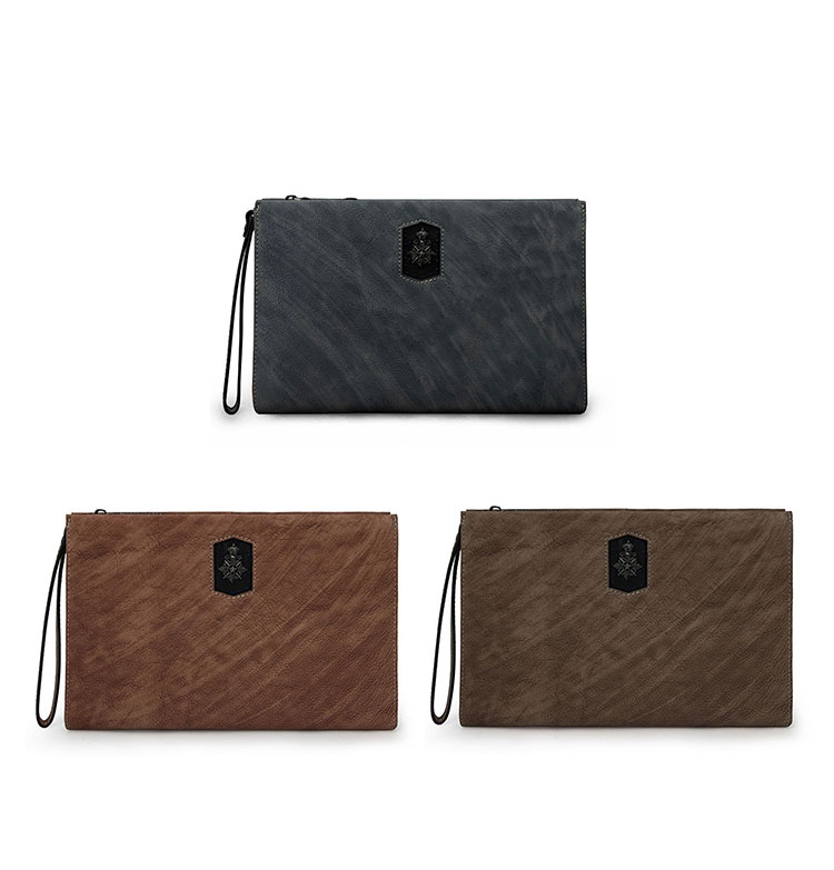 Whatna 2way 天然 牛革 セカンドバッグ メンズ クラッチ バッグ小きめ B5サイズ ipad9.7収納 本革 防水 耐磨耗 結婚式 披露宴 バッグ カジュアルフォーマル ビジネス 冠婚葬祭 バッグ 男性用 紳士用 ブラウン4438-1