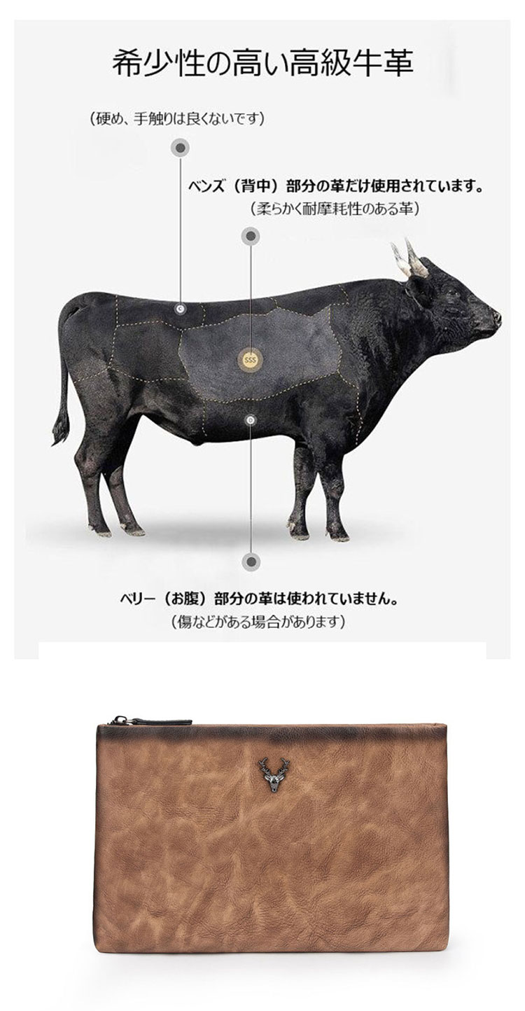 Whatna 2way 天然 牛革 セカンドバッグ メンズ クラッチ バッグ小きめ B5サイズ IPAD10.5収納 本革 防水 耐磨耗 結婚式 披露宴 バッグ カジュアルフォーマル ビジネス 冠婚葬祭 バッグ 男性用 紳士用 ブラウン4477-9