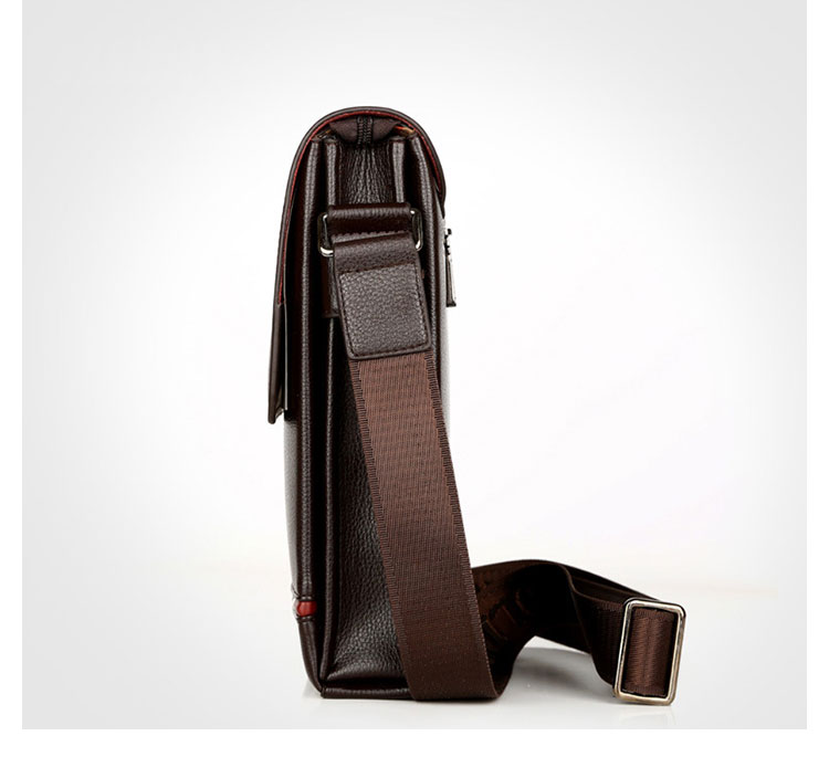 Whatna 革 フラップ ショルダーバッグ メンズ 3室仕切 盗難防止 ipad 10.5 収納可 縦型 メンズ ビジネスかばん斜めがけ 小さめメッセンジャーバッグ 斜め掛け通学通勤バッグ 肩掛けバッグ 紳士用 男性用 BL9931-2-2