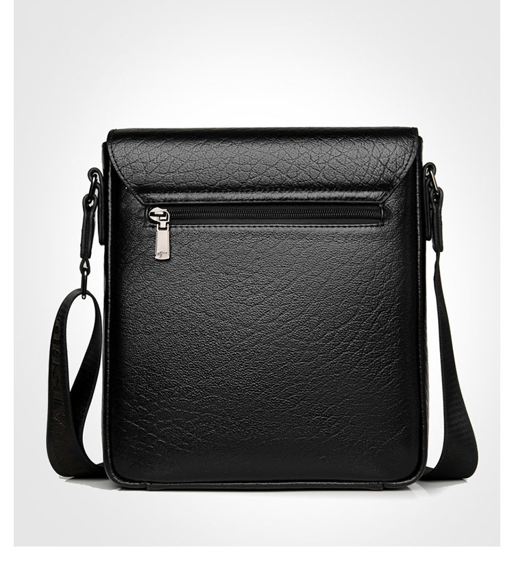 Whatna 牛革 フラップ ショルダーバッグ メンズ 盗難防止 ipad 9.7 収納可 縦型 メンズ ビジネスかばん斜めがけ 小さめメッセンジャーバッグ 斜め掛け通学通勤バッグ 肩掛けバッグ 紳士用 男性用 BL006-2-4