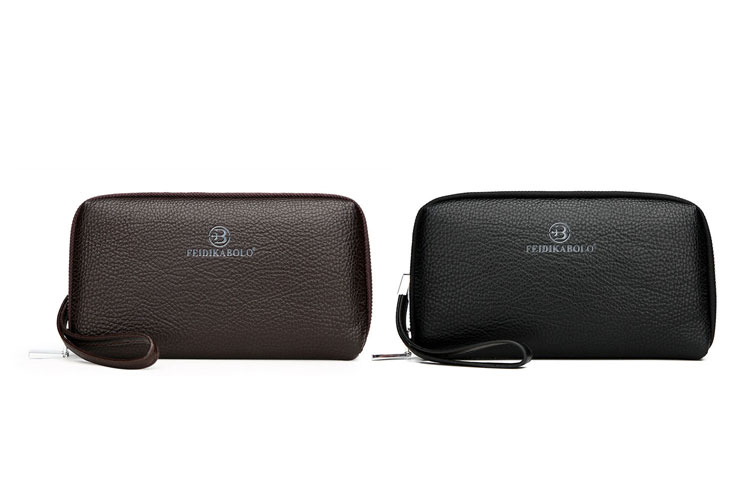 Whatna ミニセカンドバッグ メンズ バッグ 革 小銭入れ 12枚カード収納 本革 小さめ クラッチバッグ 手持ちバッグ 男性用 紳士用 結婚式 バッグ 冠婚葬祭 黒 ブラウン F020-1