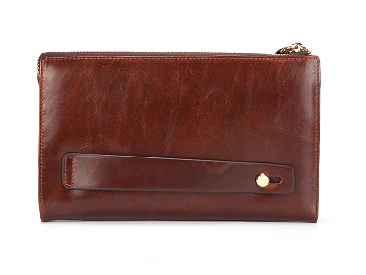 Whatna 天然 牛革 セカンドバッグ メンズ バッグ クラッチ バッグ 小さい 盗難防止機能 2室仕切 カード6枚収納厚手 本 革 レザー 結婚式 バッグ フォーマル ビジネス 冠婚葬祭 バッグ 男性用 紳士用 (9040)-2