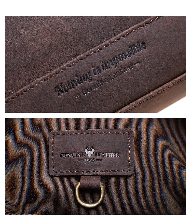 Whatna 2way 牛革 ミニセカンドバッグ メンズ クラッチ バッグ 天 然 厚手 本革 レザー 2室仕切 ダブルファスナー カジュアル フォーマル 冠婚葬祭 結婚式 バッグ紳士用 男性用黒 ブラウン MH575-8