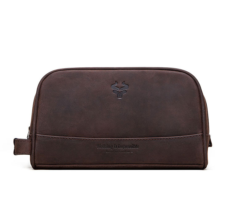 Whatna 2way 牛革 ミニセカンドバッグ メンズ クラッチ バッグ 天 然 厚手 本革 レザー 2室仕切 ダブルファスナー カジュアル フォーマル 冠婚葬祭 結婚式 バッグ紳士用 男性用黒 ブラウン MH575-1