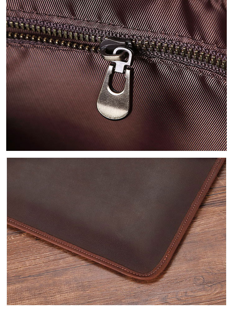 Whatna 天 然 牛革 セカンドバッグ メンズ クラッチ バッグ ファイルバッグ 封筒袋 A4サイズ ipad10.5収納 本革 結婚式 披露宴 バッグ カジュアルフォーマル ビジネス 冠婚葬祭 バッグ 男性用 紳士用 ブラウン A017-8