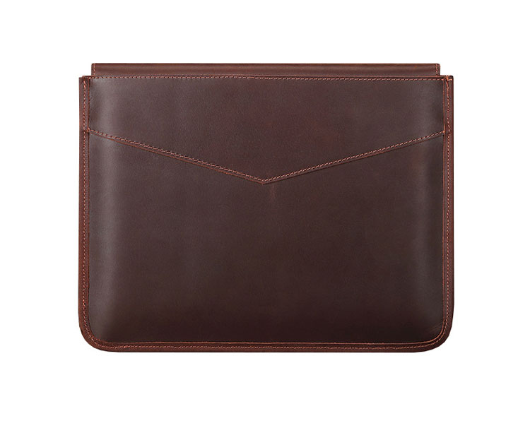 Whatna 天 然 牛革 セカンドバッグ メンズ クラッチ バッグ ファイルバッグ 封筒袋 A4サイズ ipad10.5収納 本革 結婚式 披露宴 バッグ カジュアルフォーマル ビジネス 冠婚葬祭 バッグ 男性用 紳士用 ブラウン A017-3