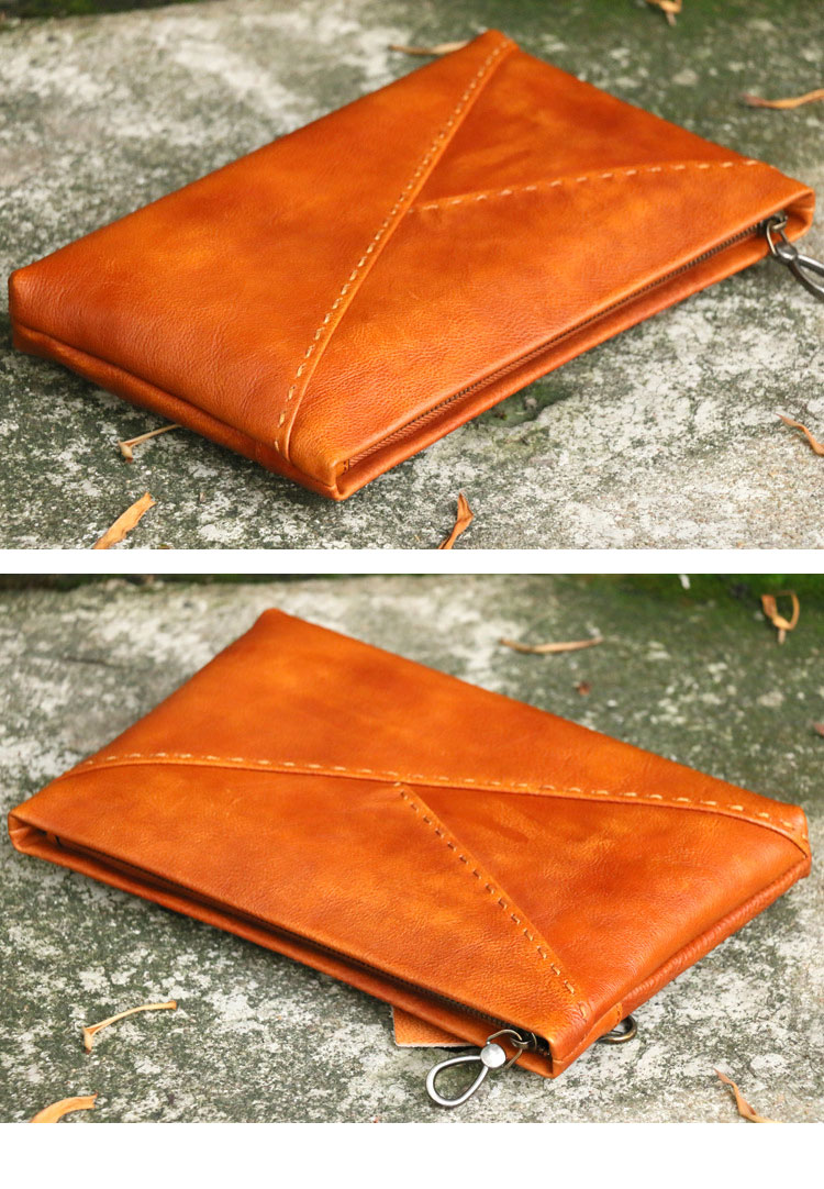 Whatna アンティーク風合い鞣し天然牛革 セカンドバッグ メンズ クラッチ バッグ ipad10.5収納 本革 結婚式 披露宴 バッグ カジュアルフォーマル ビジネス 冠婚葬祭 バッグ 男性用 紳士用 ブラウン 黒 DNS31545-2