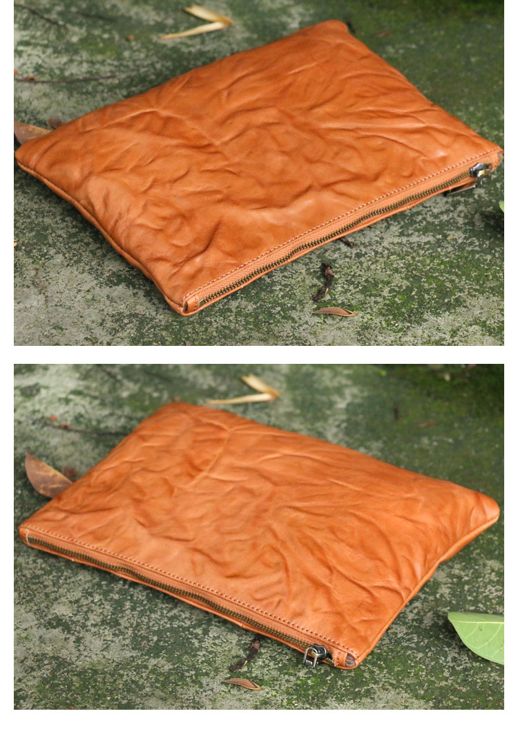 Whatna アンティーク風合い鞣し天然牛革 セカンドバッグ メンズ クラッチ バッグ A4 IPAD10.5収納 本革 結婚式 披露宴 バッグ カジュアルフォーマル ビジネス 冠婚葬祭 バッグ 男性用 紳士用 ブラウン 黒 DNS31569-3