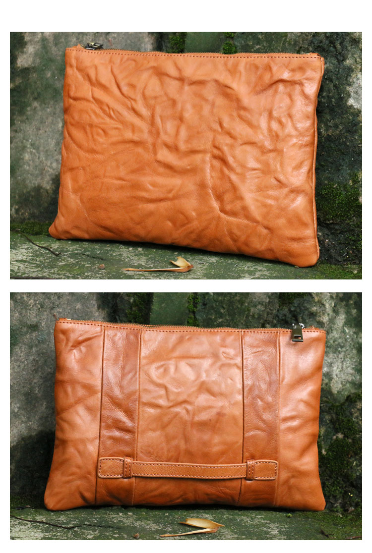 Whatna アンティーク風合い鞣し天然牛革 セカンドバッグ メンズ クラッチ バッグ A4 IPAD10.5収納 本革 結婚式 披露宴 バッグ カジュアルフォーマル ビジネス 冠婚葬祭 バッグ 男性用 紳士用 ブラウン 黒 DNS31569-2