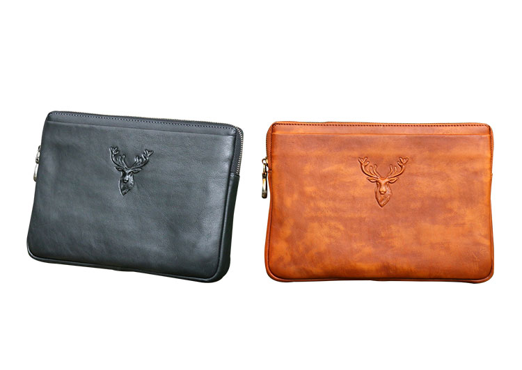 Whatna アンティーク風合い鞣し天然牛革 セカンドバッグ メンズ クラッチ バッグ IPAD9.7収納 本革 結婚式 披露宴 バッグ カジュアルフォーマル ビジネス 冠婚葬祭 バッグ 男性用 紳士用 ブラウン 黒 DNS31546-1