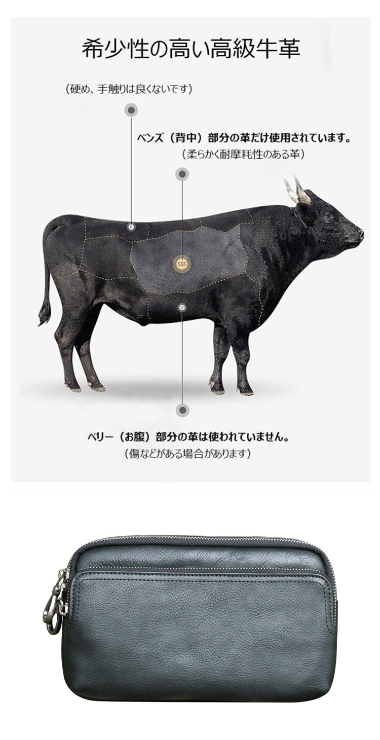 Whatna アンティーク風合い鞣し天然牛革2wayミニセカンドバッグ メンズ バッグ 小さめ クラッチバッグ 本 革 レザー 結婚式 バッグ フォーマル ビジネス 冠婚葬祭 バッグ 男性用 紳士用 ブラウン 黒 DNS31530-7