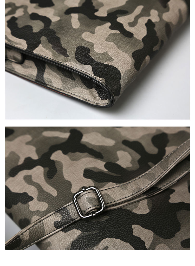Whatna 2way 迷彩 革セカンド バッグ メンズ ショルダーバック Whatna 2way 迷彩 革セカンド バッグ メンズ ショルダーバック