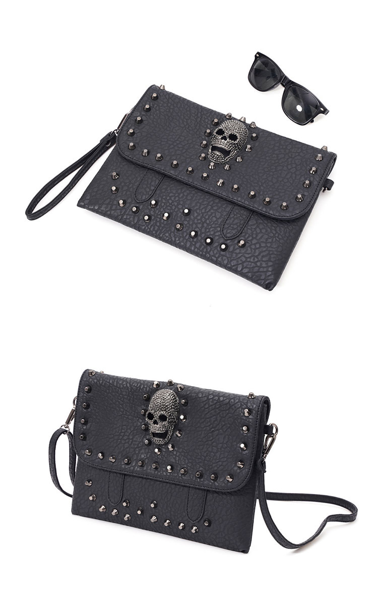 Whatna 2way 革 カッコいい セカンド バッグ メンズ バッグ [クラッチ ショルダー 肩掛け 結婚式 バッグ] B5 ipad10.5収納可 手持ちバッグ ビジネス カジュアル フォーマル 冠婚葬祭 紳士用 男性用 黒（YH3316）-2