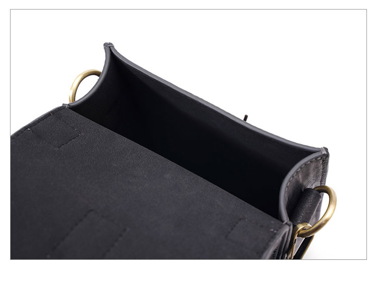 Whatna ミニショルダーバッグ メンズ 2way 斜め掛け 手提げ 厚手 皮革 レザー 縦型 小さめ メッセンジャーバッグ 通学 通勤バッグ 軽量 実用 自転車かばん プレゼント男性 黒 ブラウン（YH3353）-5