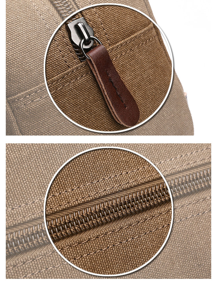 Whatna 帆布 ミニセカンドバッグ メンズ クラッチ バッグ 小さい 化粧かば キャンバス カジュアル フォーマル 冠婚葬祭 結婚式 バッグ 手持ち バッグ 小鞄 紳士用 男性用 ポーチ バッグ 6041-10