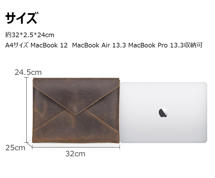 Whatna 天然 牛革 セカンドバッグ メンズ クラッチ バッグ ファイルバッグ 封筒袋 A4サイズ MacBook Pro 13.3収納 本革 結婚式 披露宴 バッグ カジュアルフォーマル ビジネス 冠婚葬祭 バッグ 男性用 紳士用 ブラウンCF2026-1