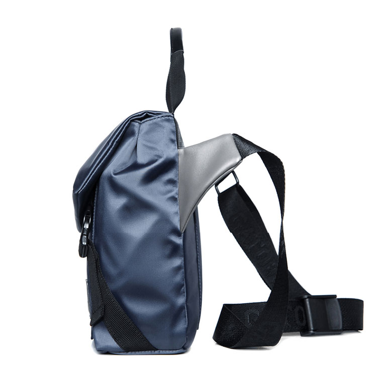 Whatna フラップ ショルダーバッグ メンズ  2way 斜め掛け 手提げバッグ メッセンジャーバッグ 盗難防止 高密度オックスフォード布 丈夫 防水 A4収納 バッグ 横型 ビジネスバッグ 通勤バッグ 肩掛けバッグ 男性用 紳士用-3