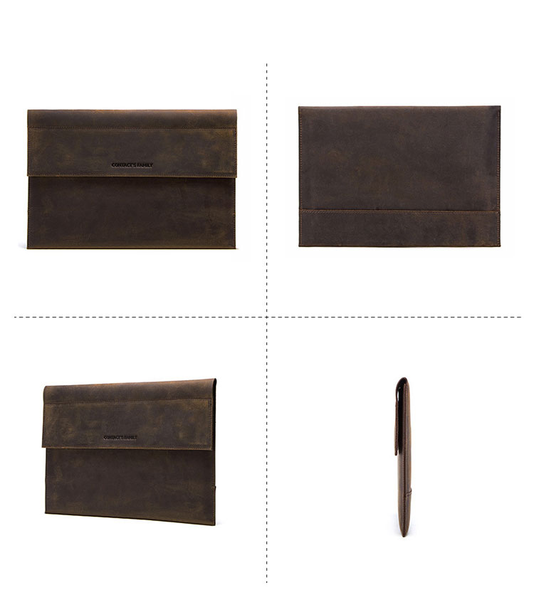 Whatna 天然 牛革 セカンドバッグ メンズ クラッチ バッグ  iPad Mini収納可 本革 結婚式 披露宴 バッグ カジュアルフォーマル ビジネス 冠婚葬祭 バッグ 男性用 紳士用 ブラウンCF2006-2