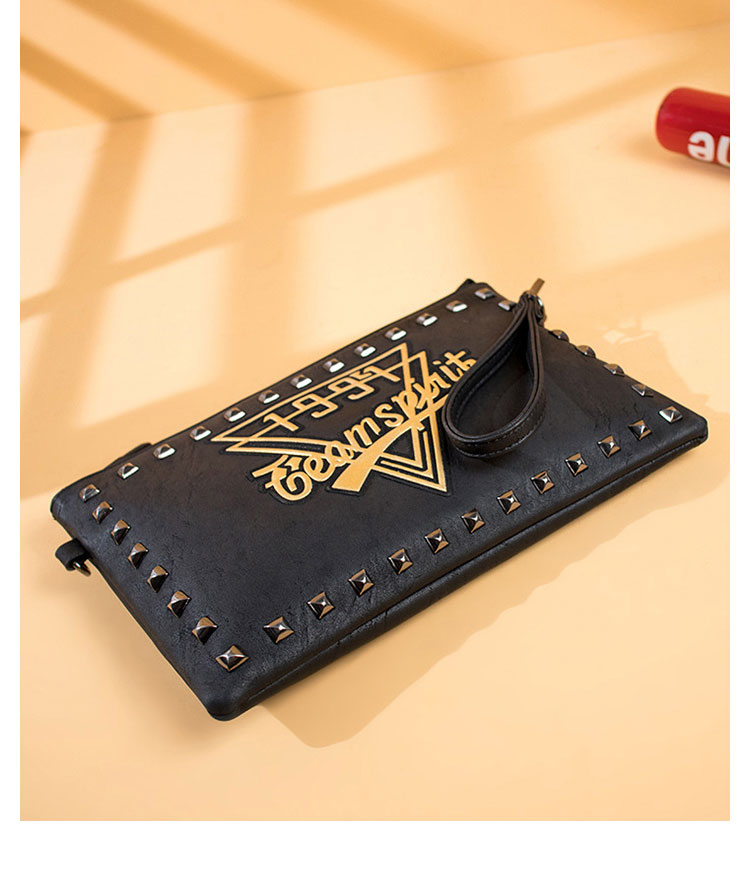 Whatna 2WAY 革 セカンド バッグ メンズ バッグ [クラッチ ショルダー 肩掛け 結婚式 バッグ] A4 6枚カード収納9.7インチのipad収納可 手持ちバッグ ビジネス カジュアル フォーマル 冠婚葬祭 紳士用 男性用 黒（A1935#）-4