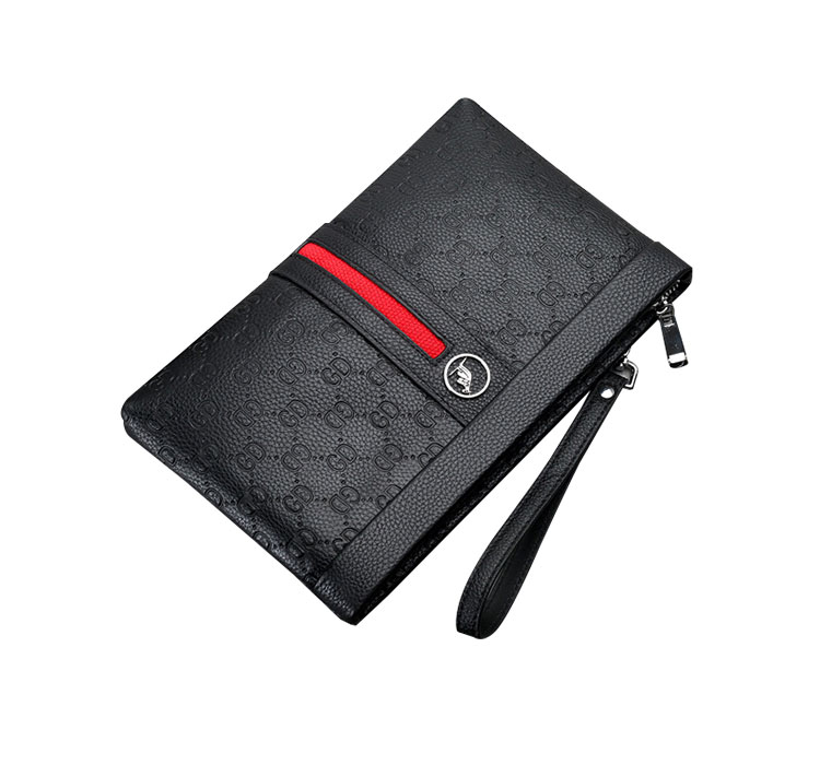 Whatna 2way牛革 セカンドバッグ メンズ クラッチ バッグ 9.7インチのipad収納可B5 6枚カード収納 小銭入 ビジネス カジュアル フォーマル 冠婚葬祭 結婚式 二次会 披露宴バッグ 紳士用 男性用 黑-4