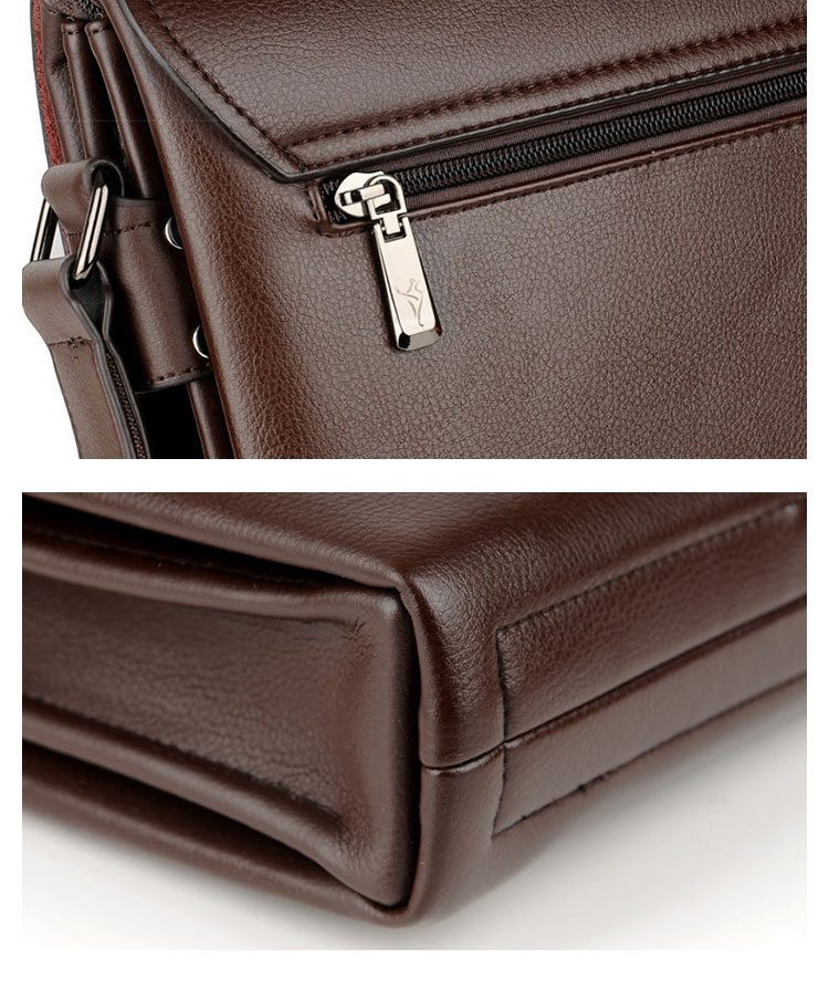 Whatna 牛革 フラップ ショルダーバッグ メンズ 3室仕切 盗難防止 ipad 10.5 収納可 縦型 メンズ ビジネスかばん斜めがけ 小さめメッセンジャーバッグ 斜め掛け通学通勤バッグ 肩掛けバッグ 紳士用 男性用 hs-1602-11