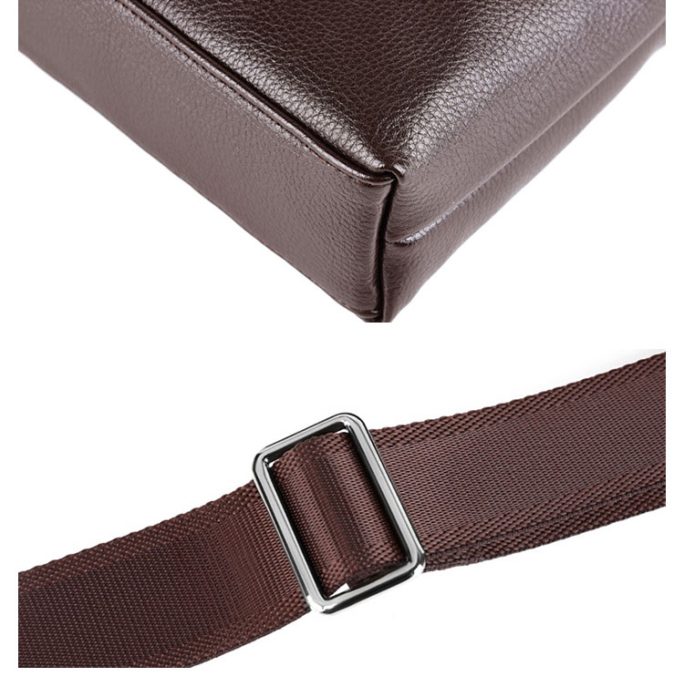 Whatna 革 ビジネス バッグメンズ 2way ショルダー 手提げ 本革 2室仕切 横型 ブリーフケース 14インチPC対応 旅行 出張 通勤 通学 就活 面接 バッグ かばん 男性用 CK1009-3-9