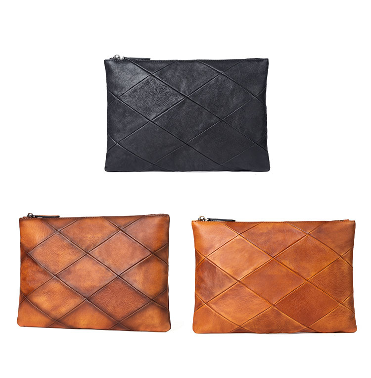 Whatna 2way アンティーク風合い鞣し天 然 牛革 セカンドバッグ メンズ クラッチ バッグ小きめ B5収納 イタリア 厚 手本 革 防水 耐磨耗 結婚式 披露宴 バッグ カジュアルフォーマル ビジネス 冠婚葬祭 バッグ 男性用 紳士用 ブラウン31172-1